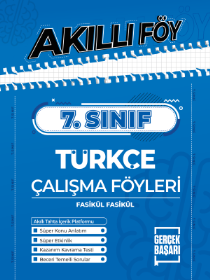 7. Sınıf Türkçe Akıllı Föy