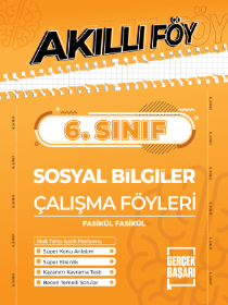 6.Sınıf Sosyal Bilgiler Akıllı Föy - 2022