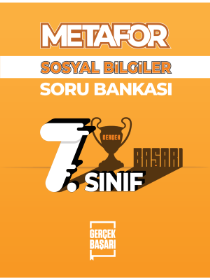 7. Sınıf Sosyal Bilgiler Soru Bankası- Metafor