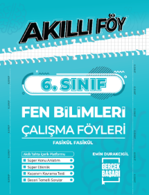 6. Sınıf Fen Bilimleri Akıllı Föy