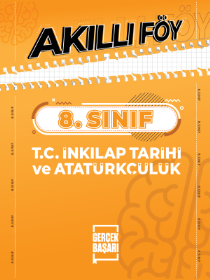 8. Sınıf İnkılap Tarihi ve Atatürkçülük Akıllı Föy