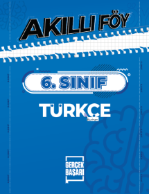 6. Sınıf Türkçe Akıllı Föy